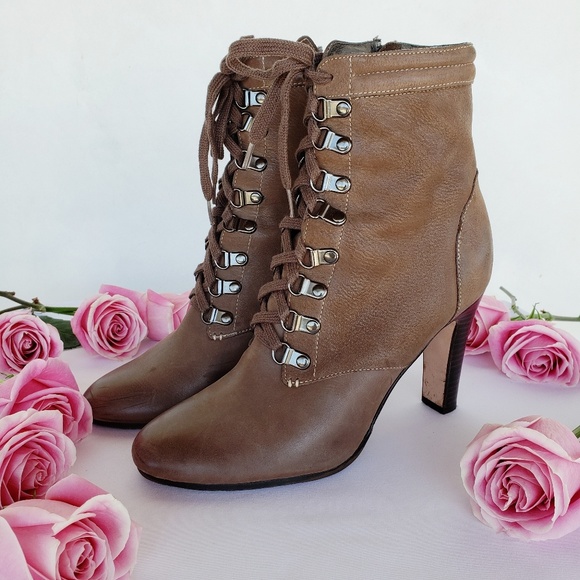 Halogen Lace-up Ankle Boots - Picture 2 of 8